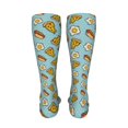 thumbnail image 6 of Naloa Hot Dog Pizza High Stockings Women Thigh High Stockings Over Knee Long Stockings-One Size, 6 of 8