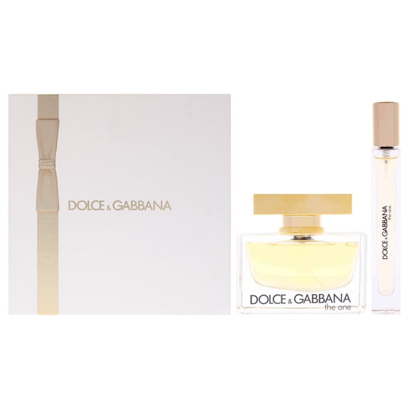 Dolce and Gabbana The One , 2 Pc Gift Set 2.5oz EDP Spray, 0.33oz EDP Spray (Mini)