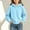 Sky Blue, variant on Asgosdo Fleece Hoodies for Girls Bear Ears Cute Casual Oversized Kids Fall Sweatshirts Y2K Teen Warm Winter Pullover Size 4-15Y