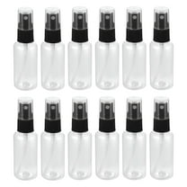 ACDANC 12 Pack 1 Oz Fine Mist Clear Spray Bottles with Spray Cap for Oils Travel Perfumes Refillable Reusable Empty Plastic Bottles