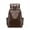 Coffee, variant on PU Backpack Korean Fashion Simple Bag,Black