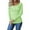 Light Green, variant on Sherrylily Maternity Shirt Side Button and Ruched Tunic Tops Long Sleeve T-Shirts