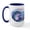 White/Navy Inside, variant on CafePress - Dolphin Bunny Rabbit Easter Large Mug - 15 oz Ceramic Large White Novelty Mug