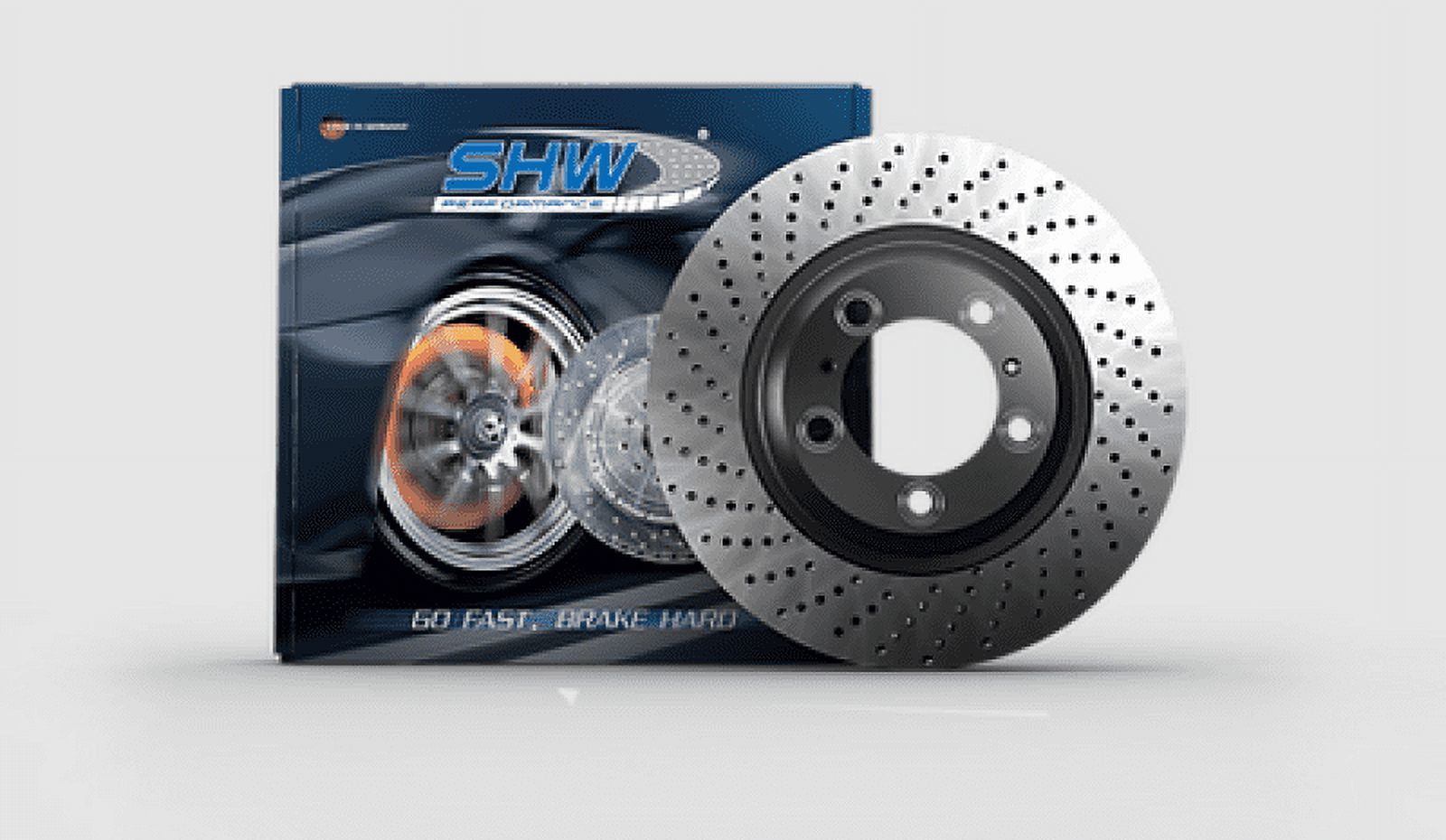 SHW Drilled Monobloc Rotors