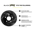 thumbnail image 3 of Kit De Frenos Y Rotores Traseros Hart Brakes |Pastillas De Freno Traseras| Rotores Y Pastillas De Freno| Pastillas Y Rotores De Freno Cerámicos - Bhcr.67077.02, 3 of 5
