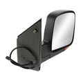thumbnail image 5 of KarParts360 For GMC Savana 1500/2500/3500 2003 2004 2005 2006 2007 Door Mirror Passenger Side | Power | Heated | Full Size Van | Textured Black | Single Lens | With Turn Signal | Foldaway | GM1321356, 5 of 8