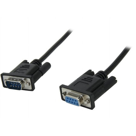 UPC: 0065030850513 | StarTech.com 1m Black DB9 RS232 Serial Null Modem Cable F/M