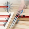 thumbnail image 6 of Clearance Items 2025 Upgraded Stair Measuring Tool – Aluminum Alloy Stair Tread Template Tool – Adjustable Step Formwork Ruler for Stairs, Shelves & Drywall Cutting (1 Set), 6 of 6