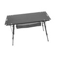 thumbnail image 2 of Mesa plegable para exteriores con bolsa de transporte, mesa portátil para acampar, altura ajustable para campamento, jardín, cocina al aire libre, Negro, 2 of 8