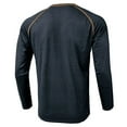 thumbnail image 5 of Clothing Henley T Shirts for Men Long Sleeve Button Henley T-Shirts Fashion Casual Button Solid Color T Shirt Top Casual Basic Tops, 5 of 6
