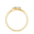 thumbnail image 3 of Certified Lab Diamond Heart Promise Ring, EF-VS Quality, Toi Et Moi Ring, 10K Yellow Gold, US 3.00, 3 of 9