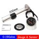 thumbnail image 1 of Pointer 52mm Fuel Level Gauge With Red Light Fuel Level Sensor 0-190ohm Oil Level Tank Fuel Indicator For Car Marine Boat, 1 of 1