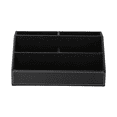 thumbnail image 2 of KINGFOM Desktop Organizer, Multi-Function Desk Organizer Office Supplies Storage Box Pen Holder Pen Organizer Business Card Holder Remote Holder Black, 2 of 9