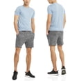 thumbnail image 2 of Mens Sweat Shorts with Drawstring Pockets 6" Inch, 2 of 4