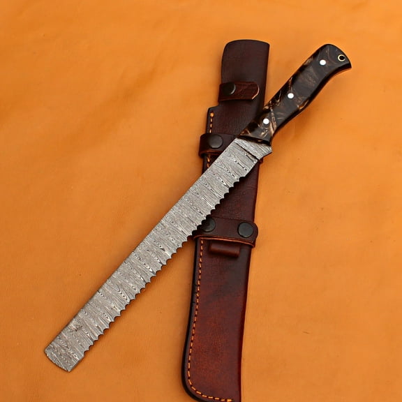 Imperial | 10" Damascus Bread Knife