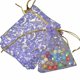 thumbnail image 1 of Chr. 100 bolsas de Organza con cordón de estrellas de luna con cordón para joyas pequeñas bolsas de regalo para boda, fiesta, día de san valentín, 1 of 4