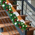 thumbnail image 6 of Bootesun 8PCS Railing Protection Christmas Garland Ties, White Decors Banister Garlands Hanger, Adjustable Banister Protective Padded Faux Pine Stems Garland Ties for Staircase Wreath Home Xmas Decor, 6 of 10