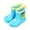 Sky Blue, variant on Kids Dinosau𝗋 Rain 𝖡oots Waterproo𝖿 Rubber Rain𝖡oots for Boys Girls Toddler Lightweight Non Slip Mud Proof Rain Shoes Easy-On Kids Rain 𝖡oots