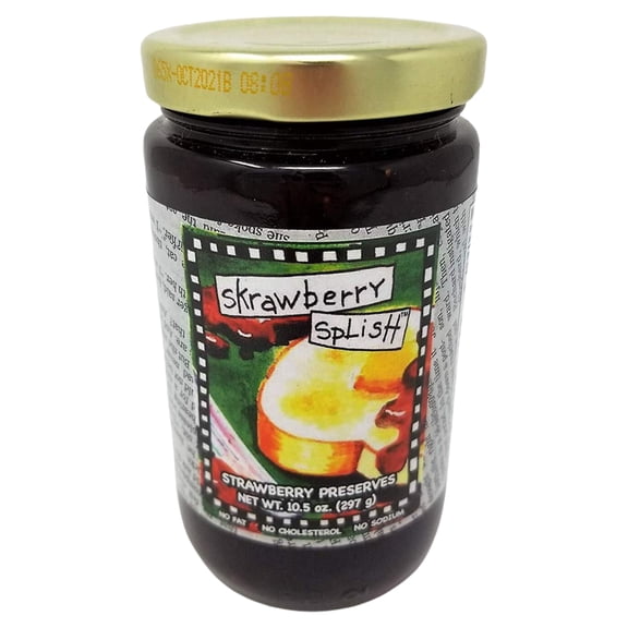 Gullah Gourmet - Strawberry Preserves - Skrawberry Splash - 10.5 OZ Jar