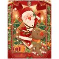thumbnail image 1 of Kit completo de pintura de diamante de 30 x 40 cm, estilo E, bordado de diamante 5D, pintura de perro, animal, kit de cruz completo, bordado de diamantes de imitación, arte navideño para decoración de, 1 of 4