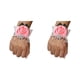 thumbnail image 4 of Monstrate elástica única con materiales para ocasiones especiales elegante dama de honor muñeca nupcial flor N5 rosa N5 rosa 2Conjunto, 4 of 6