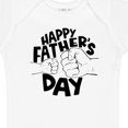 thumbnail image 4 of Inktastic Happy Father's Day Parent-Child Fist Bump Boys or Girls Baby Bodysuit, 4 of 5