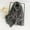 Dark Gray, variant on Lightweight Summer Scarf Light Shawl Wrap Linen Feel Scarves for Men and Women Light Gray