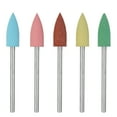 thumbnail image 1 of 5Pcs/Set Rubber Silicone Drill Bit Multicolor Drill Bits Milling Cutter for Manicure Nail Buffer Polisher, 1 of 8