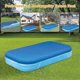 thumbnail image 3 of Rectangular pool cover,305 * 183cm Solar Pool Cover for Easy Set Up Anti-Dust Rainproof Durable Pool Above Cloth,for All Kinds Of Swimming Pools - 305, 3 of 5