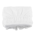 thumbnail image 1 of Falda de cama de encaje decorativa elástica a prueba de polvo, cenefa de fácil ajuste con volantes (doble), 1 of 8