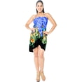 thumbnail image 4 of HAPPY BAY Women's Multi Wear Beach Sarong Pareo Wrap Slit Skirt One Size Lapis, Bike, 4 of 4