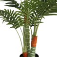 thumbnail image 3 of vidaXL Artificial Palm Tree with 3 Trunks Green 120 cm PP, 3 of 4