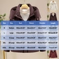 thumbnail image 3 of Heisall Womens Casual Jacket Zip-Up Hooded Solid Color Cotton Coat with Dual Pockets Long Sleeve, Winter Daily Wear Casual Fashion Style, 3 of 4
