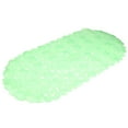 thumbnail image 2 of Bathroom Non Slip Bathtub Floor Shower Mat Carpet Doormat with Rubber Suction Cup (Green), 2 of 8
