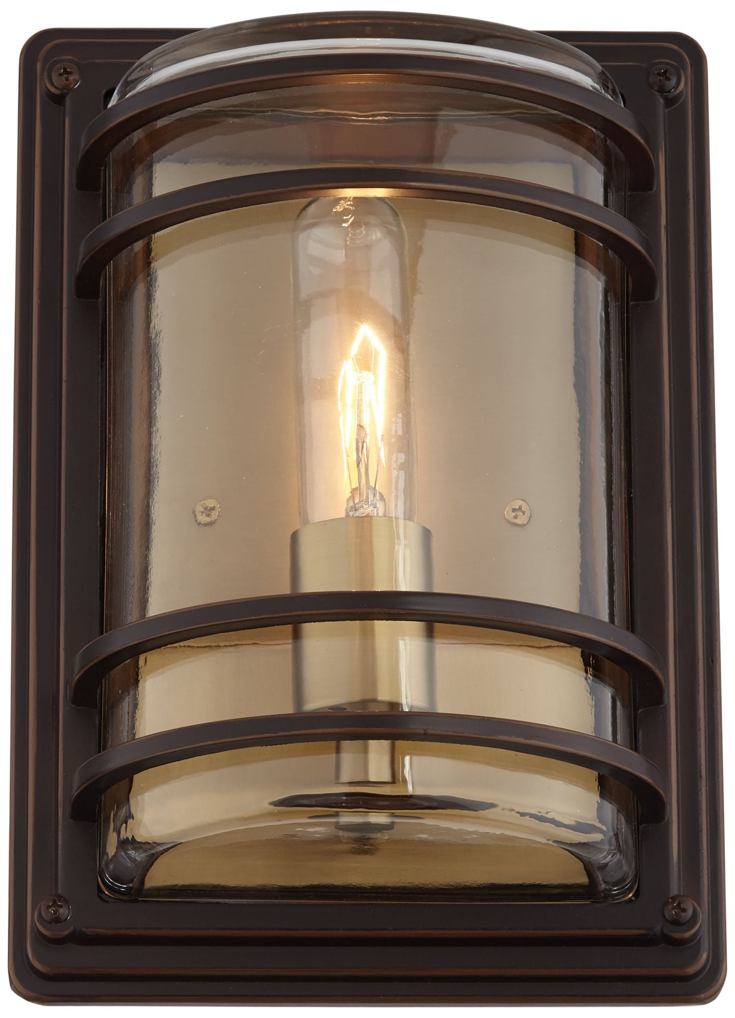 John Timberland Habitat 11 High Bronze And Warm Brass Outdoor Wall John Timberland Habitat 11 High Bronze And Warm Brass Outdoor Wall Light Com