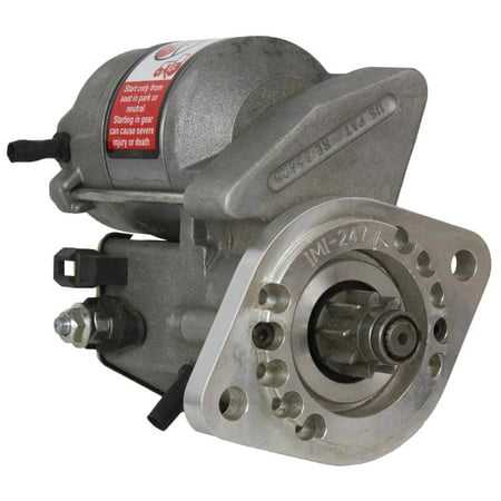 - NEW 9T CW GEAR REDUCTION STARTER MOTOR FITS MITSUBISHI TRACTOR 2 CYL KE70 KE75
