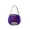 Purple, variant on HaiSphere Halloween Trick or Treat Black Cat Candy Bag, Soft Plush Handheld Halloween Goodie Treat Pouch for Kids, Kindergarten Party Favors, Halloween Home Decor Gift Tote,Black