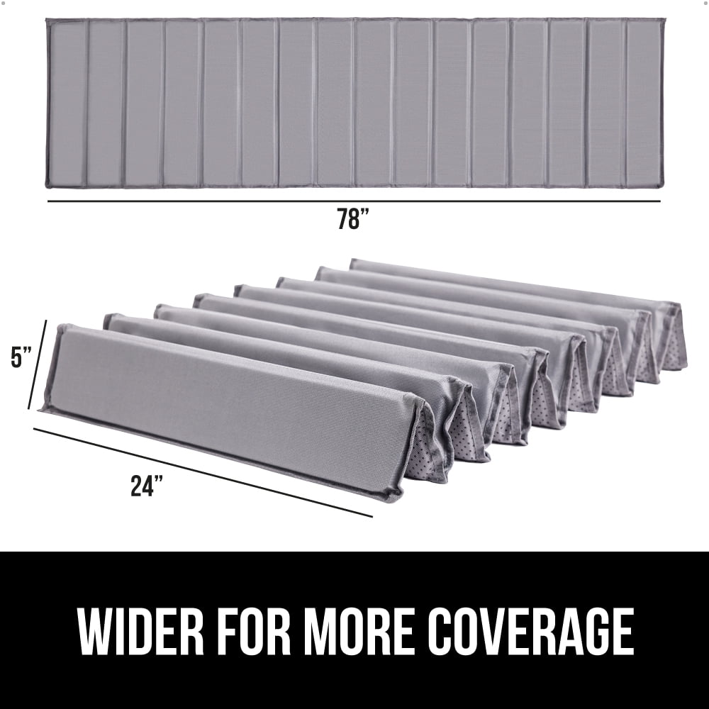 GORILLA GRIP Heavy Duty Couch Cushion Support Board to Fix Sagging Sofas, 24 x 78 Wide Oversized Sofa, Plywood Boards Add Strong Seat Supports, Stay in Place Replacement Stuffing Under Couches Gray