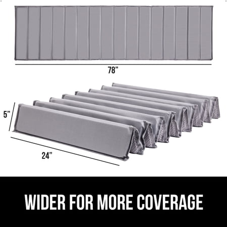 GORILLA GRIP Heavy Duty Couch Cushion Support Board to Fix Sagging Sofas, 24 x 78 Wide Oversized Sofa, Plywood Boards Add Strong Seat Supports, Stay in Place Replacement Stuffing Under Couches Gray