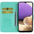 thumbnail image 2 of Case for Samsung Galaxy A33 5G (not 4g) with Credit Cards Pocket, Glitter Bling Diamond PU Leather Wallet Phone Case with Wsrist String Flip Cover for Samsung Galaxy A33 5G Owl Green, 2 of 8