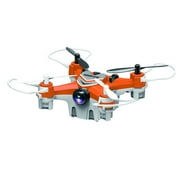 Angle View: Force Flyers - 4 Inch Nano R/C Drone with 0.3MP Camera