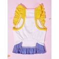 thumbnail image 4 of PETSIN Birthday Series Colorblock Lace Trimmed Cami Dress, 4 of 5