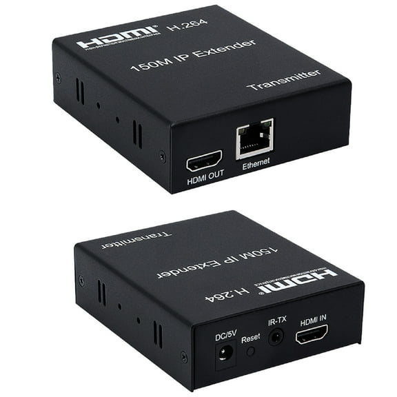 150M IP HDMI Extender HDMI Repeater HD HDMI Network Extender RJ45 CAT5e CAT6 Ethernet Cables Splitter Support Laptop DVD TV