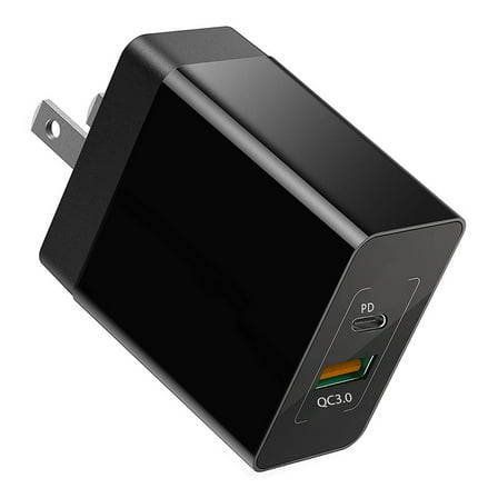 30W Quick Home Charger for Lenovo Tab P12 Pro, Tab P12 - 2-Port USB Type-C PD Travel Wall Power