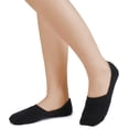 thumbnail image 2 of CoCoMangos Leotruny 6 Pairs Unisex Thick Cushion Athletic Cotton Non Slip Low Cut Flat Liner No Show Socks, 2 of 6