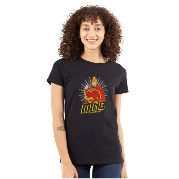 Ming Merciless Flash Gordon Comics Women's T Shirt Ladies Tee Brisco Brands S