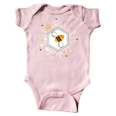 

Inktastic Honey Bee Gifts Beekeeper Gift Baby Boy or Baby Girl Bodysuit