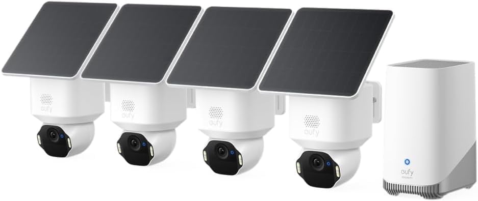 eufy 2K Indoor Security Camera, Wireless 3-Cam Kit, Motion