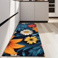 thumbnail image 4 of Pioneer Flower Floral Print Pattern Kitchen Rug Mat,Kitchen Runner Rugs Non Skid Washable,Decorative Kitchen Floor Mats for Kitchen,Sink,Laundry,17"X47", 4 of 5