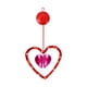 thumbnail image 2 of Lámpara De Cortina De Plástico Cortina De Luces Led Con Forma De Corazón Y Ventosas, 520 Luces Led De Plástico Rojo, Románticas, Para San Valentín, Bodas, Fiestas Y Habitaciones (1 Unidad) Rkxzt, 2 of 7